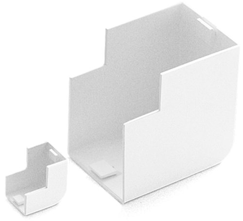 Угол внешний для кабель-канала Промрукав 60x60мм белый  картинка